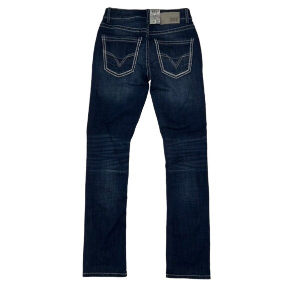 NWT Buckle BKE Alec Straight Leg Slim Fit Low Rise Cotton Stretch Jeans 28R - Picture 8 of 15